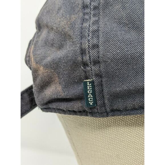 Legacy 92 Michigan Hat Embroidered Spell Out Slideback Cap Black - Picture 5 of 11